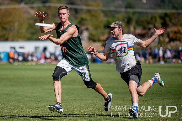 Mixed pool play at the USAU National Club Championships. October 24, 2019