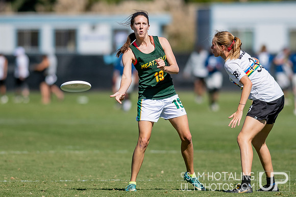 Mixed pool play at the USAU National Club Championships. October 24, 2019