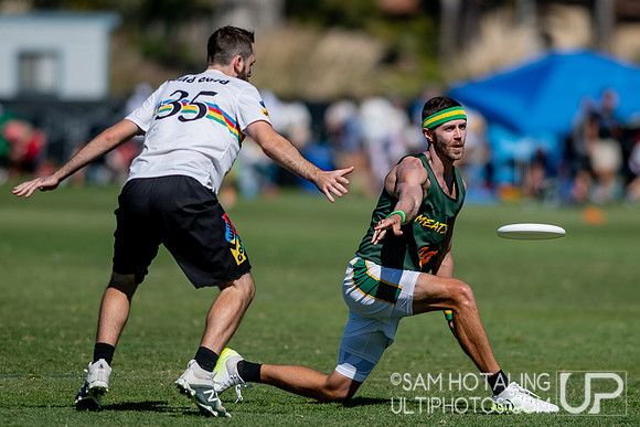 Mixed pool play at the USAU National Club Championships. October 24, 2019
