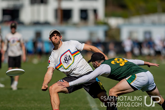 Mixed pool play at the USAU National Club Championships. October 24, 2019