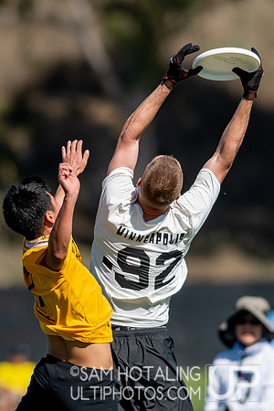 Open pool play at the USAU National Club Championships. October 24, 2019