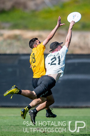 Open pool play at the USAU National Club Championships. October 24, 2019