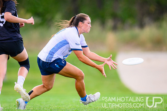 Women’s crossover play during International Club Championships at Aurora Sports Park