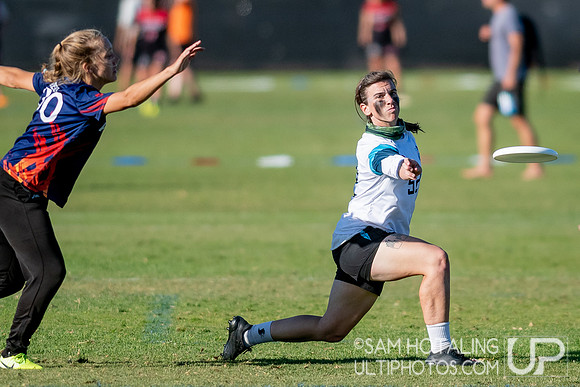 Womxn’s pool play at the USAU National Club Championships. October 24, 2019