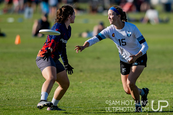 Womxn’s pool play at the USAU National Club Championships. October 24, 2019