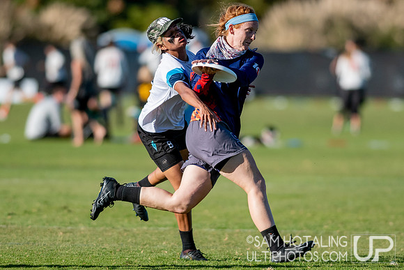 Womxn’s pool play at the USAU National Club Championships. October 24, 2019