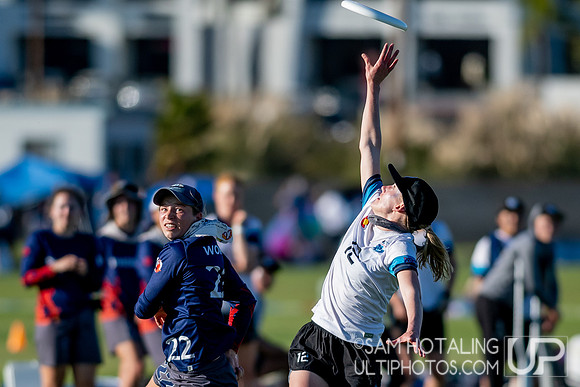 Womxn’s pool play at the USAU National Club Championships. October 24, 2019