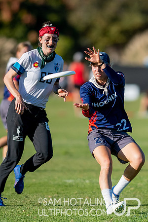 Womxn’s pool play at the USAU National Club Championships. October 24, 2019