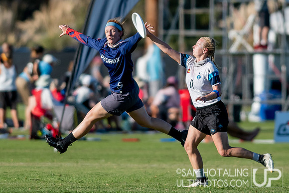 Womxn’s pool play at the USAU National Club Championships. October 24, 2019