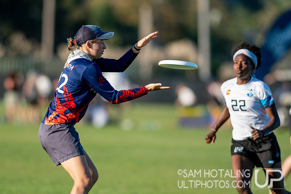 Womxn’s pool play at the USAU National Club Championships. October 24, 2019