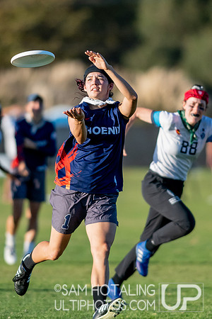 Womxn’s pool play at the USAU National Club Championships. October 24, 2019