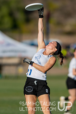Womxn’s pool play at the USAU National Club Championships. October 24, 2019
