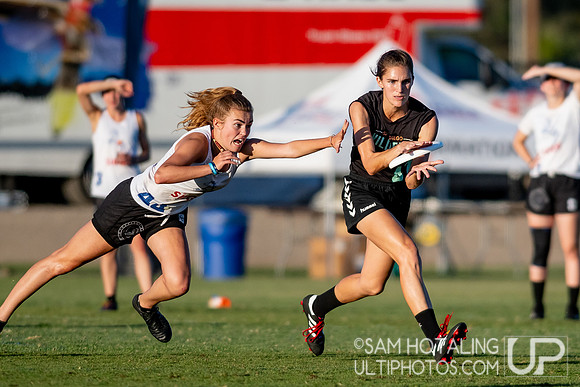 Womxn’s pool play at the USAU National Club Championships. October 24, 2019