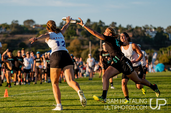 Womxn’s pool play at the USAU National Club Championships. October 24, 2019