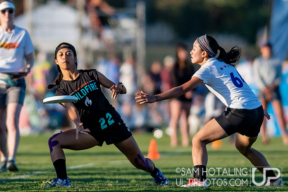 Womxn’s pool play at the USAU National Club Championships. October 24, 2019