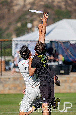 Mixed pre-quarters at the USAU National Club Championships. October 25, 2019