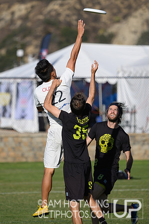 Mixed pre-quarters at the USAU National Club Championships. October 25, 2019
