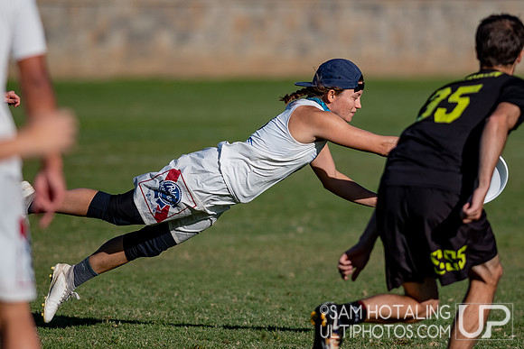 Mixed pre-quarters at the USAU National Club Championships. October 25, 2019