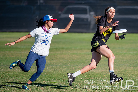 Mixed pre-quarters at the USAU National Club Championships. October 25, 2019