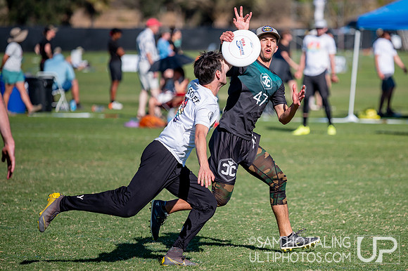 Mixed quarters at the USAU National Club Championships. October 25, 2019