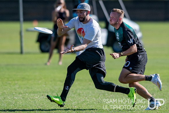 Mixed quarters at the USAU National Club Championships. October 25, 2019