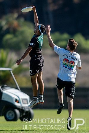 Mixed quarters at the USAU National Club Championships. October 25, 2019