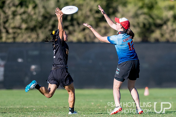 Womxn’s 9th place semifinals at the USAU National Club Championships. October 25, 2019