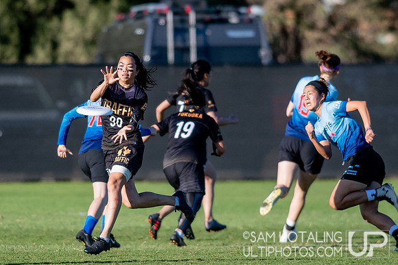 Womxn’s 9th place semifinals at the USAU National Club Championships. October 25, 2019
