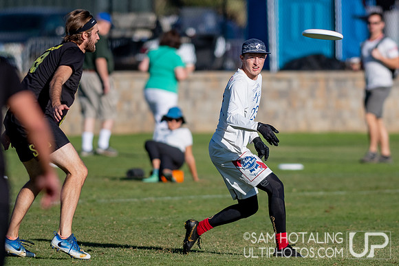 Mixed pre-quarters at the USAU National Club Championships. October 25, 2019