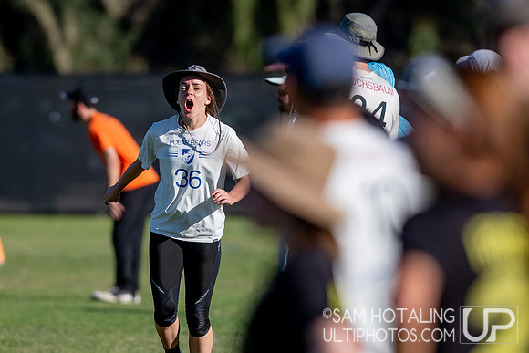 Mixed pre-quarters at the USAU National Club Championships. October 25, 2019