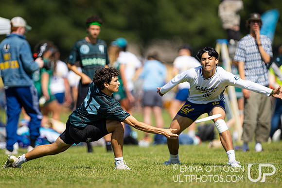 Saturday full coverage from USAU D-I College Championships, Cal Poly vs Cal