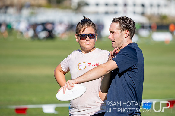 Learn to Play Clinic at the USAU National Club Championships. October 26, 2019