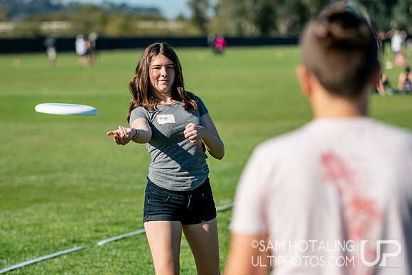 Learn to Play Clinic at the USAU National Club Championships. October 26, 2019