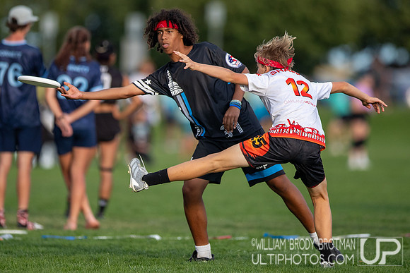 Day 1 of the USA Ultimate U.S. Open YCC Championships