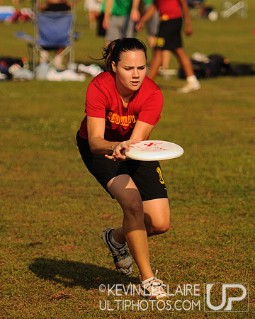 Saturday Women's division action -- Chesapeake Open 2010