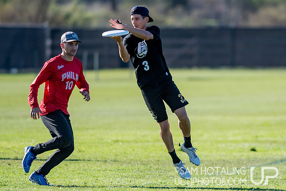 Mixed pre-quarters at the USAU National Club Championships. October 25, 2019