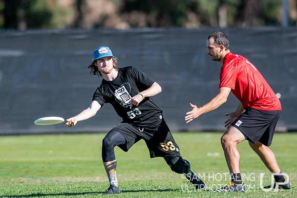 Mixed pre-quarters at the USAU National Club Championships. October 25, 2019