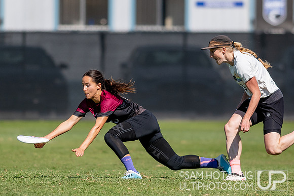 Womxn’s quarterfinals at the USAU National Club Championships. October 25, 2019