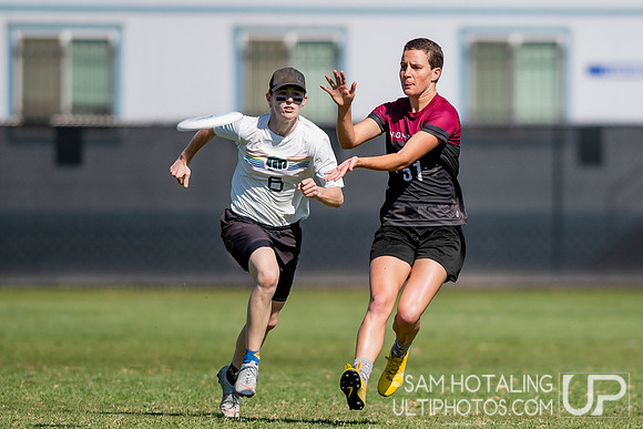 Womxn’s quarterfinals at the USAU National Club Championships. October 25, 2019