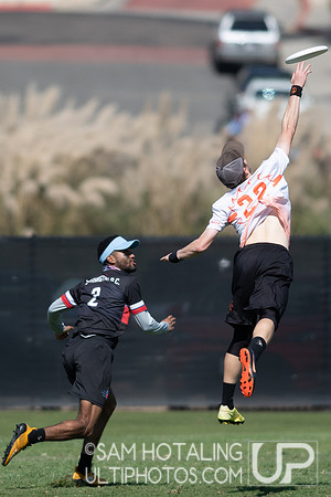 Open quarterfinals at the USAU National Club Championships. October 25, 2019