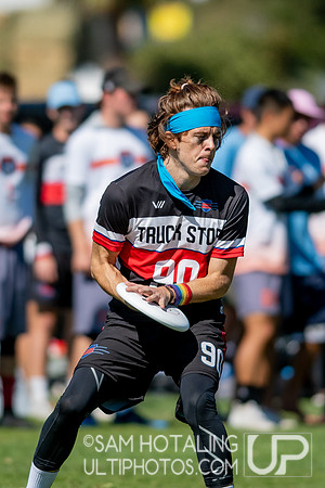 Open quarterfinals at the USAU National Club Championships. October 25, 2019