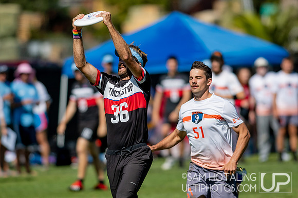 Open quarterfinals at the USAU National Club Championships. October 25, 2019