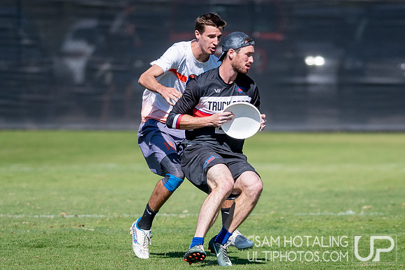 Open quarterfinals at the USAU National Club Championships. October 25, 2019