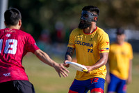 Day 1 of the WFDF 2024 World Masters Ultimate Championships