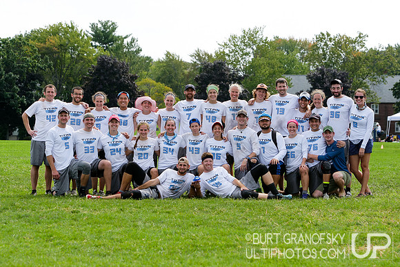 Saturday - Mixed Round 3 - 2016 USAU Northeast Regionals