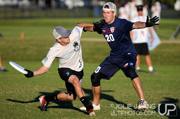 USA Ultimate Nationals Championships 2013 - Doublewide vs Ironside 5th Round Pool Play