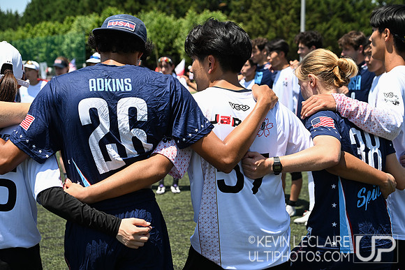 USA Mixed v Japan Qtrs - WU24 Thursday