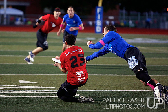 Saturday - Men's Semis - 2013 USAU National Championships