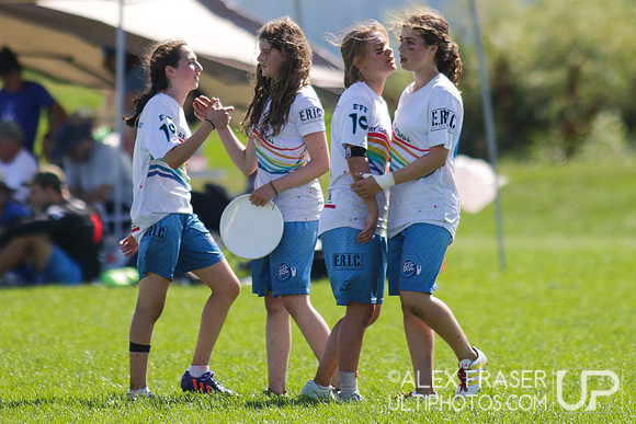 U16 Girls - Saturday - 2016 USAU Youth Club Championships