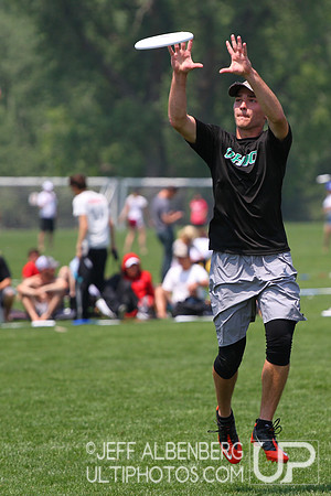 Saturday Open division action from 2012 College Nationals